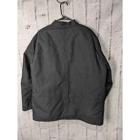 Carhartt Limited Edition x Guinness Men's Blanket Lined Grey Hooded Black Jacket - Picture 4 of 10